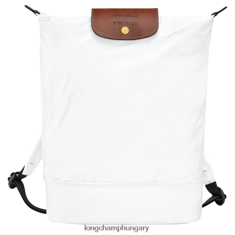 táskák HU Longchamp X D'heygere nők crossbody táska/hátizsák fehér L646T6324
