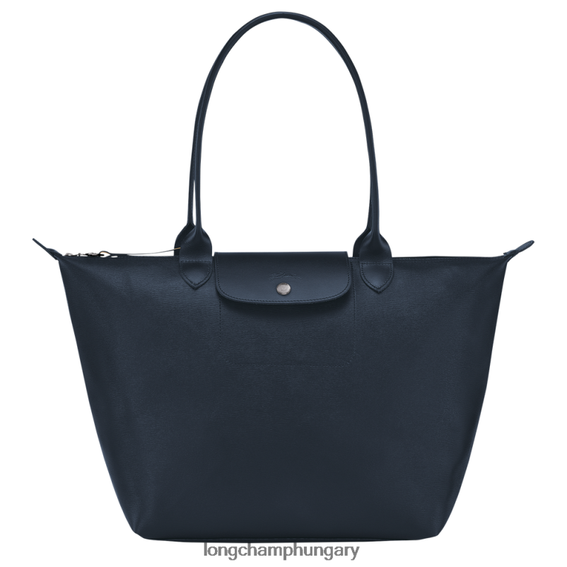 táskák HU Longchamp nők le pliage city tote bag haditengerészet L646T6351